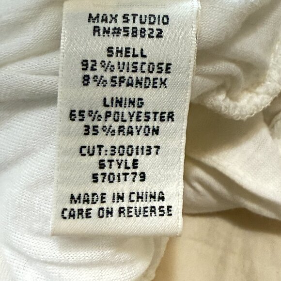 3 X Authentic CHASER USA - Max Studio - Uniqlo Women's White Shirt Top Sz.S - M - Picture 9 of 13